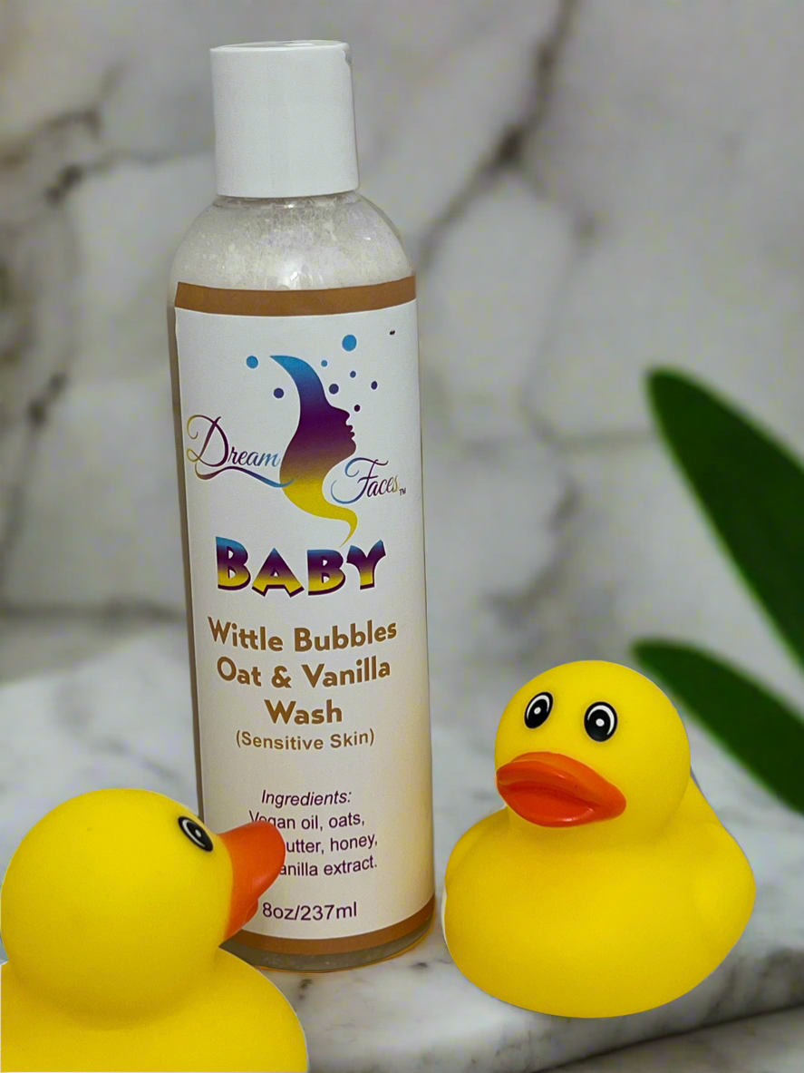 Wittle Bubbles Oat & Vanilla Wash 🫧 (Sensitive Skin)