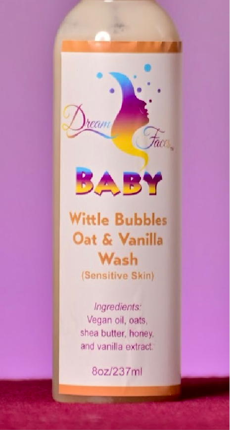 Wittle Bubbles Oat & Vanilla Wash 🫧 (Sensitive Skin)
